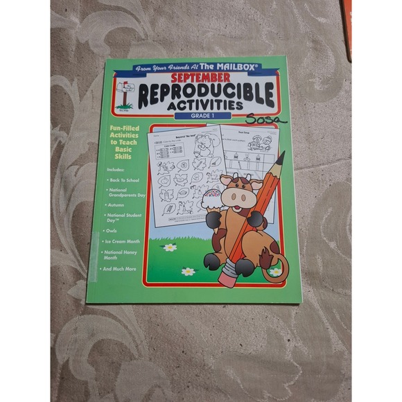 The Mailbox Other - The Mailbox - September Reproducible Activities Grade 1